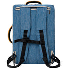 Vangoddy Slate Sacoche pour Ordinateur Portable de 17,3 po Sac à Bandoulière - Bleu-Poches intérieures en filet, poche zippée et compartiment rembourré pour ordinateur portable