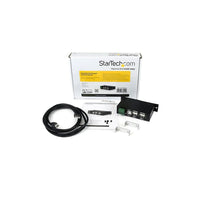 StartTech.com  Concentrateur USB industriel robuste installable à 4 ports-Châssis tout en métal et options de montage sur surface ou sur rail DIN le rendent polyvalent pour presque tous les environnements