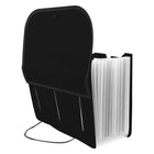 Classeur extensible Winnable, 13 pochettes, format lettre, noir-Polypropylène durable pour un usage intinsif