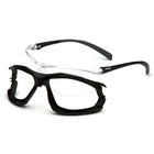 Pyramex – Lunettes de protection Proximity, verres transparents antibuée H2X, 12/paquet-Rembourrage en mousse amovible résistant aux flammes dans des lunettes légères : 26,3 g