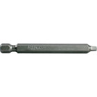 Apex - Embouts À Mandrin 1/4po Carrés À Empreinte Réduite, Carrée, Embout #3, Prise 1/4po, Longueur 1-15/16po, paquet de 36-Dimension de la prise 1/4po