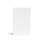 Staples - Bloc-notes non ligné, 5 x 8 po, blanc, 100 feuilles/bloc, paquet de 6-Bloc-notes standard pour l’écriture quotidienne