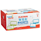 Hand2Mind - Elkonin Box Magnetic Dry-Erase Board Set-Comprend 8 planches double face et effacées à sec