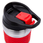 PURE Drinkware - Ensemble de verre, gourde et gobelet à café, rouge-5