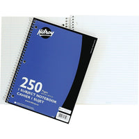 Hilroy - Cahier de notes à 1 sujet, 10 1/2 po x 8 po, 250 pages-Bon rapport qualité-prix pour le bureau ou la salle de classe