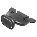 iOttie - Support aimanté pour fente CD iTap 2 d’iOttie noir-L'ensemble complet comprend le support iTap 2, 2 plaques metalliques, film protecteur, raccord pour fente de CD, support.