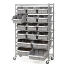 Seville - Support à 16 bacs de rangement Classics de calibre commercial NSF, 7 niveaux (SHE16510BX)-Solution d'organisation
