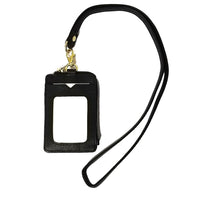 ASHLIN DESIGNER - ENRIQUE, I.D. Cordon, cuir Tuscany, noir-Panneau arrière: 3 poches en biais pour cartes