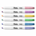 Marqueurs créatifs S-Note de Sharpie - coul. Variées - paquet de 6-La pointe biseautée vous laisse choisir rapidement entre des traits précis et des lignes larges