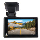 Cobra - Camera de bord SC 200D double vue noire-Cameras accessoires configurables : votre SC 200D est equipee d'une camera accessoire orientee vers l'arriere qui vous permet d'avoir une double vue.