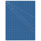 Westcott - Tapis de coupe à double face, 18 x 24 po, bleu-Fait d’un matériau composite, offrant une surface antiadhésive, résistante aux égratignures. Idéal pour une grande variété d’utilisations : industriel, bureau, école ou maison
