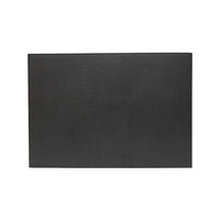Ashlin® - Sous-main de table Killarney rectangulaire, 16 x 11, noir (PLACE10-00-01)-Noir minuit, 100% cuir de peau de vache pleine fleur Tuscany d'Ashlin®. Les produits Ashlin® sont fabriqués en cuir véritable 100 %. Ce cuir de luxe laisse paraître une gamme naturelle de teintes et de textures. Ashlin® utilise du cuir pleine fleur, pour vous offrir la plus haute qualité de cuir sur le marché.