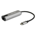 StarTech Adaptateur USB-C vers Ethernet 2.5 Gigabit - 2.5GBASE-T-Adaptateur USB Type-C vers RJ45 prenant en charge la gestion de réseau 2,5 Gigabit via USB 3.0