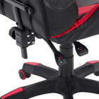 Chaise de jeu Ravagers de CorLiving - Noir/Rouge-Le mécanisme d’inclinaison permet au dossier de s’incliner jusqu’à 145 degrés