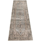 ECARPETGALLERY - Tapis Oregon Bijar Bleu  2'7" x 8'2"-Tissé A La Machine Turquie