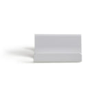 TRU RED - Support pour cartes professionnelles, 2 compartiments, blanc-Présentation professionnelle de vos cartes de visite
