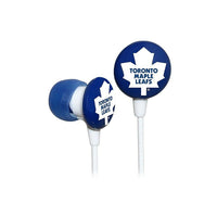 iHip – Écouteurs intra-auriculaires LNH - Maple Leafs de Toronto-Les écouteurs dâ€™iHip offrent une qualité audio professionnelle et une excellente isolation sonore dans un modèle léger et petit