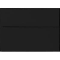 JAM Paper Enveloppes invitations de format A7, 5,25 x 7,25 po, noir, 1000/pqt (20114913b)-Noir lustré
