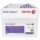 Xerox – Papier Bold Digital pour imprimantes numériques, 28 lb, 8 1/2 x 11 po, blanc, 4000 feuilles (3R11760 CASE)-Poids de papier : 28 lb