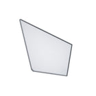 Azar Displays – Séparateur, 4 po, 12/paquet (50DIV)-Acrylique transparent