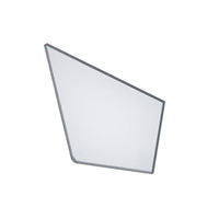 Azar Displays – Séparateur, 4 po, 12/paquet (50DIV)-Acrylique transparent