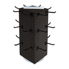 Azar - Tour de cheville interlock avec base et crochets tournants - 8 po x 8 po x 20 po - noir-Vendu en multiples de: 1