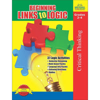 Livre numérique : Beginning Links to Logic (format PDF, téléchargement pour 1 utilisateur), ISBN 9780787780227, 2e à 4e année-1