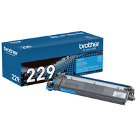 Brother - authentique TN229C Cartouche de toner cyan à rendement standard-Impression laser de qualité supérieure. Les cartouches de toner authentiques de Brother produisent des impressions laser de première qualité, aux couleurs nettes et vives, qui ne se décolorent pas et ne comportent pas de bavures.