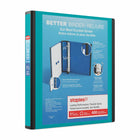 Staples - Reliure Better Binder, 1 1/2 po, sarcelle-Plus résistante et plus facile à utiliser