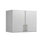 Armoire Murale Empilable Prepac Elite, Gris Clair (GEW-3224)-1 plateau réglable