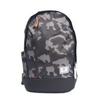 Habitu Sac à dos pour ordinateur portable de voyage zip - Camouflage Noir-Intérieur Spacieux: plusieurs compartiments garantissent un sac à dos agile mais spacieux. Espace spécialement conçu pour transporter des appareils électroniques ainsi que beaucoup d'espace pour stocker des fournitures de bureau, des cahiers et des objets personnels