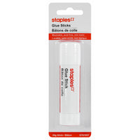 Staples - Bâton de colle lavable - 20g-Bâton de colle pour l'école et les travaux manuels