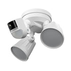 Swann - 4K Wi-Fi Caméra de sécurité à projecteur - Blanc-Grand angle de vision de 115 degrés et vision nocturne couleur jusqu'à 100 pieds/30 m avec les lumières allumées