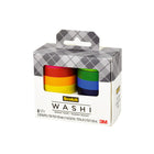 Ruban washi Scotch, tailles assorties, 8 rouleaux/paquet (C1017-8-SOL1)-Tailles assorties