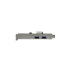 StarTech  Adaptateur de carte USB 3.0 SuperSpeed PCI Express (PCIe) à 2 ports avec alimentation UASP, LP4-Alimente les appareils USB à haute puissance lorsque cela est nécessaire, avec un connecteur d’alimentation LP4 optionnel