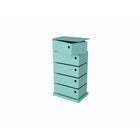 Simply - Unité de stockage 14.96"W x 10.43"D x 28.35"H - Teal-Garantie limitée du fabricant de 1 an