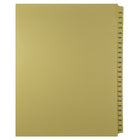 Mark Maker – Ensemble d’onglets séparateurs juridiques blancs, 1/25 onglets, format lettre, sans trous, numéros 176 à 200-Onglets séparateurs beiges, 1/25 onglets