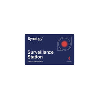 Synology - Clé de licence pour 4 caméras pour Synology Surveillance Station-Type de produit : clé de licence de caméra