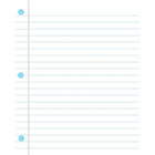 Ashley Big Die-Cut Magnet Notebook Page, paquet de 3-Idéal pour une utilisation en classe pour une organisation facile