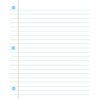 Ashley Big Die-Cut Magnet Notebook Page, paquet de 3-Idéal pour une utilisation en classe pour une organisation facile