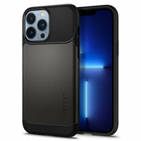 Spigen Slim Armor Mag pour iPhone 13 Pro Max - Bronze a Canon-Intérieur absorbant les chocs et extérieur rigide.