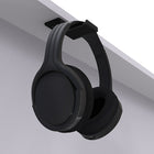 Kanto HH Crochet universel pour casque d'écoute sous le bureau - Noir-La surface de repos du bandeau mesure 1,6 po L x 1,9 po P (4 x 4,8 cm). Compatible avec la plupart des casques sur- et supra-auriculaires.