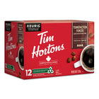 Tim Hortons - Café de torréfaction foncée, portion individuelle - paquet de 12-Goût riche et robuste, avec finition subtile