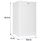 Koolatron – Compresseur de réfrigérateur Kool, 3,1 pi3.-Dimensions : 33,15 haut. x 18,58 larg. x 17,7 long. (po)