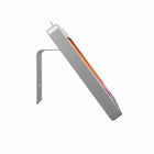 Support incurvé et support mural compatible VESA CTA Digital pour boîtiers de tablette Paragon - Argent-Se monte facilement sur une table ou au mur