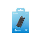 Samsung - T5 EVO USB 3.2 SSD portable de 2 To - Noir-Interface: USB 3.2 Gen 1 (5 Gbit/s)