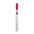 TRU RED - Marqueur  à effacement sec - Pointe Fine - Couleurs Variées - Paquet de 4-Le corps blanc est conçu avec des graphiques montrant le type de pointe pour vous aider à sélectionner rapidement le bon marqueur à effacement sec à utiliser