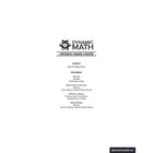 Dynamic Math - Ontario 6e année-Comprend des instructions et des unités sur le codage et la littératie financière