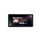 WeatherTech Cadre et couvre-plaque ClearCover pour plaque d'immatriculation, noir-Cadre et couvre-plaque transparent quasiment indestructibles pour plaque d'immatriculation