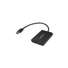 StarTech - USB 3.1 Boîtier de disque dur externe pour SSD/HDD 2.5 SATA-Interface DVI & VGA